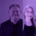 Graeme Harrison with Laura Frank