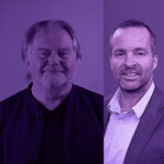 Graeme Harrison of Bluesound Professional and Marcus Rose of Valeo technology