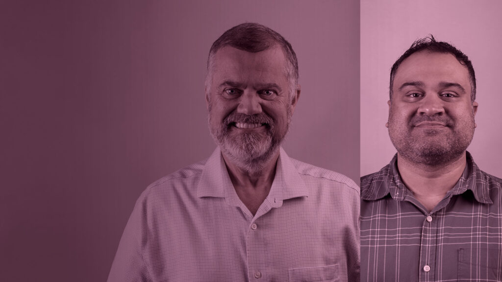 Ross Eberlin & Reza Mohammed of Bluesound Professional